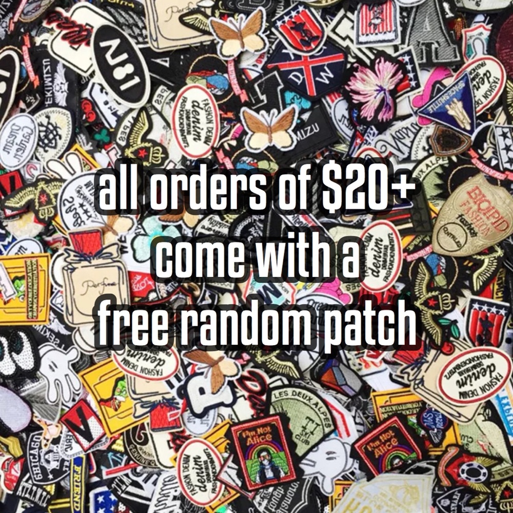 patches! SOLD OUT